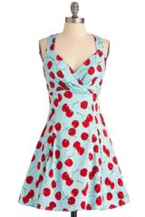 ModCloth You Are Cherry Welcome Dress
