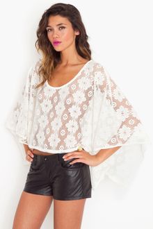 Nasty Gal Riptide Leather Shorts - Lyst