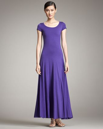  Cap-sleeve Maxi Dress 
