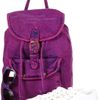 Topshop Overdye Denim Backpack in Purple (pink) - Lyst