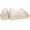 Valentino Leather and Lace Espadrilles in Beige (sand) - Lyst