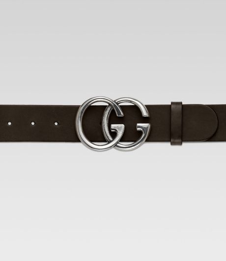 Gucci G Adjustable Belt in Brown for Men - Lyst