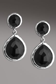 Ippolita Black Onyx Drop Earrings - Lyst