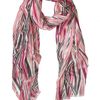 Mulberry Striped Modal Cashmere Woven Foulard in Gray (multi) - Lyst