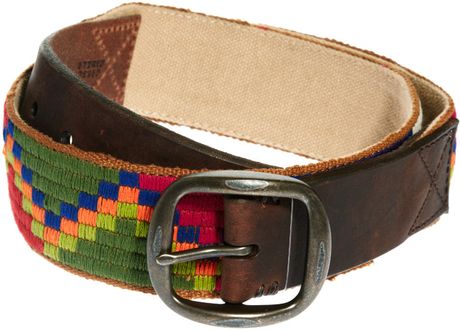 Ralph Lauren Denim Supply Plaited Navajo Belt in Multicolor for Men (multi) - Lyst