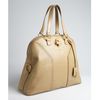 Yves Saint Laurent Beige Leather Muse Oversized Tote in Brown (beige) - Lyst