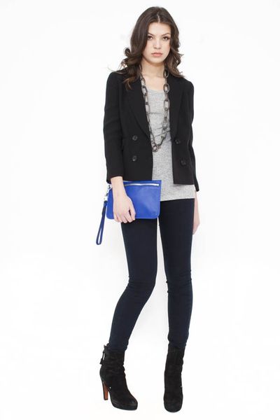 3.1 Phillip Lim Garconnet Blazer in Black in Black - Lyst