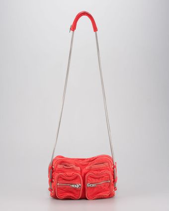  Brenda Chain Bag, Persimmon 