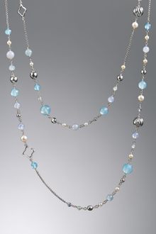 David Yurman Bijoux Necklace, Aqua Chalcedony, 50 - Lyst