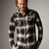 Diesel Swalky Check Western Shirt in Black for Men - Lyst