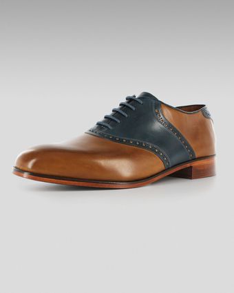 Florsheim By Duckie Brown The Saddle, Toffee-blue - Lyst