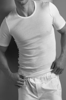 Hanro Cotton Crewneck Tee - Lyst