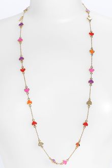 Kate Spade Spade To Spade Station Necklace - Lyst