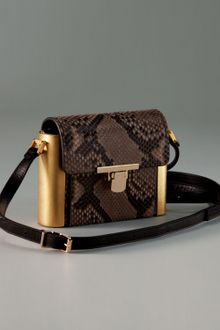 Lanvin Python Camera Bag - Lyst