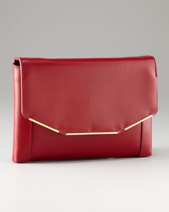  Miss Sartorial Envelope Clutch, Rouge 