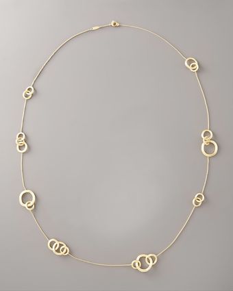 Marco Bicego Jaipur Gold Linkstation Necklace - Lyst