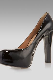 Pour La Victoire Irina Ii Patent Platform Pump - Lyst