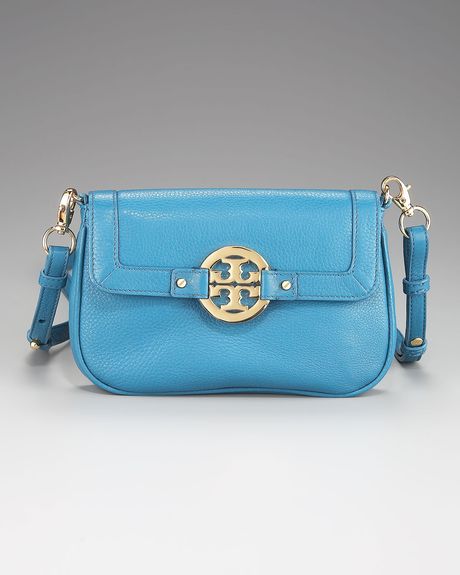Tory Burch Amanda Wristlet in Blue (red) - Lyst