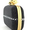 Alexander Mcqueen Stingray Clutch in Black - Lyst