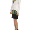Altuzarra Acacia Printed Cotton Twill Blazer in White - Lyst