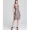 Armani Dress Floral Damier Sheath in Silver (latte) - Lyst
