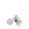 Astley Clarke Mireille Diamond Studs in White - Lyst