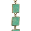 Aurelie Bidermann Cherokee Goldplated Turquoise Clip Earrings in Green (gold) - Lyst