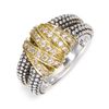 Lagos Embrace Medium Ring in Silver (sterling silver/ gold) - Lyst