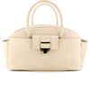 Lanvin Soft Calfskin Bowler Bag in Beige - Lyst