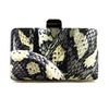 Lanvin Snake Print Minaudiere in Multicolor (snake) - Lyst