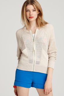 Marc By Marc Jacobs Sweater Michelle Mixed Stitch Cardigan - Lyst