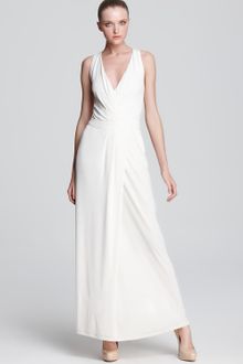 Philosophy di Alberta Ferretti Dress Plunging V Neck Maxi - Lyst