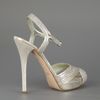 Ralph Lauren Sandal in Silver - Lyst