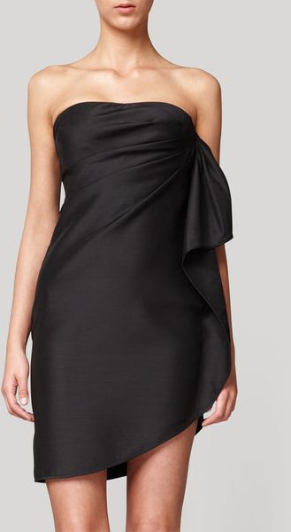  Wrap Strapless Dress 