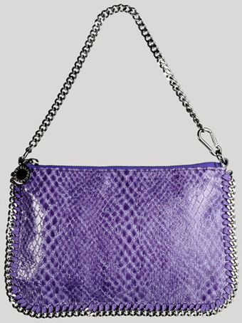  Falabella Faux Python Pouch 