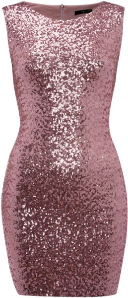 Tfnc Sleeveless Paris Sequin Dress - Lyst