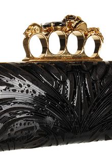 Alexander McQueen Knuckle Box Clutch - Lyst