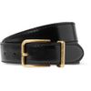 Alexander Mcqueen Patentleather Belt in Black for Men - Lyst