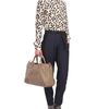 Balenciaga Two Tone Woolmohair Tailored Trousers in Black (black navy) - Lyst