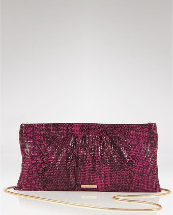  Clutch Python Print Mesh 
