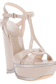 Casadei Platform Sandal - Lyst