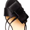 Christian Louboutin Disconoeud Silksatin Bow Pumps in Black - Lyst