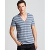 Converse Black Canvas Shortsleeve Striped V Neck Tee in Blue for Men (china blue) - Lyst