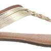 Corso Como Corso Como Womens Friendship Thong Sandal in Gold (platinum paris) - Lyst
