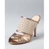 Delman Sandals Evitt in Beige (n) - Lyst