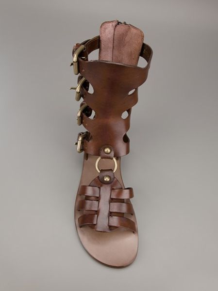 dolce and gabbana gladiator sandals