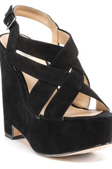Dolce Vita Garren Suede Platform Wedges - Lyst