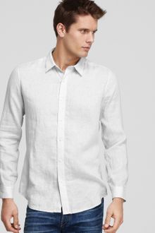 Elie Tahari Zac Linen Sport Shirt Slim Fit - Lyst