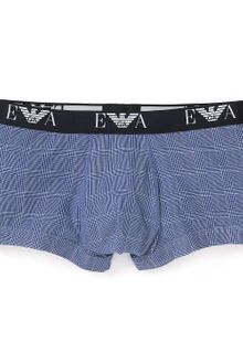 Emporio Armani Stretch Cotton Trunks - Lyst