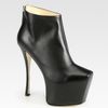 Giuseppe Zanotti Leather Platform Ankle Boots in Black - Lyst